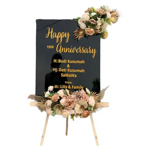 Papan Bunga Akrilik Sading